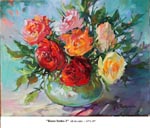 Rose Series-3, Oil on Canvas